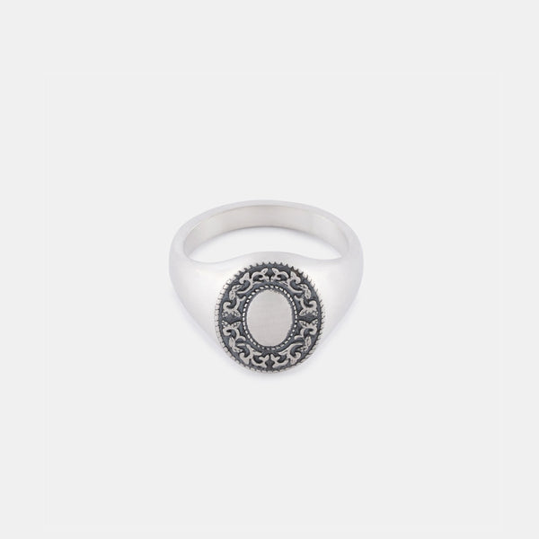 Silver Saloon Ring