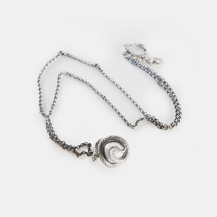 Silver Serpent Necklace