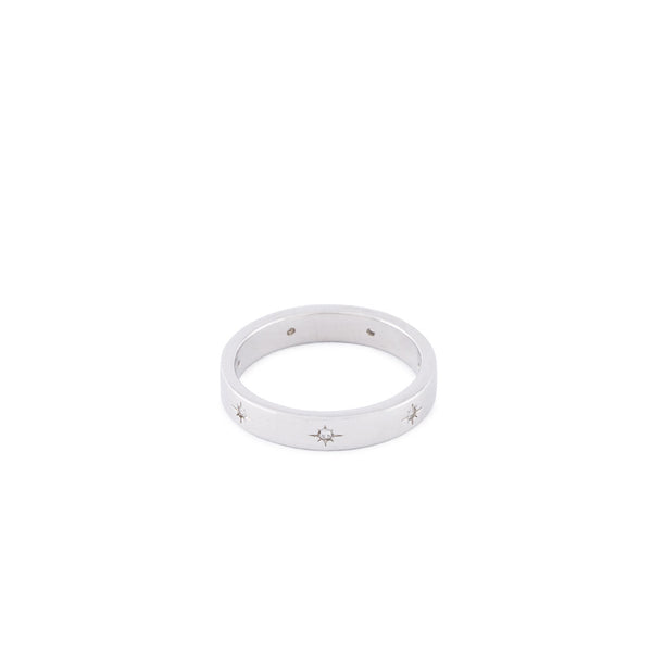 Silver Seven Ring | Men's 925 Sterling Silver | Serge DeNimes