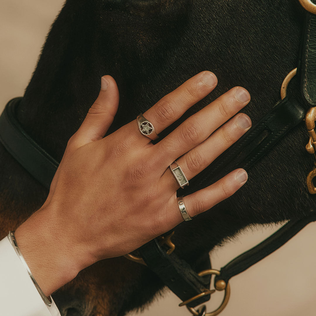 Silver Sheriff Ring