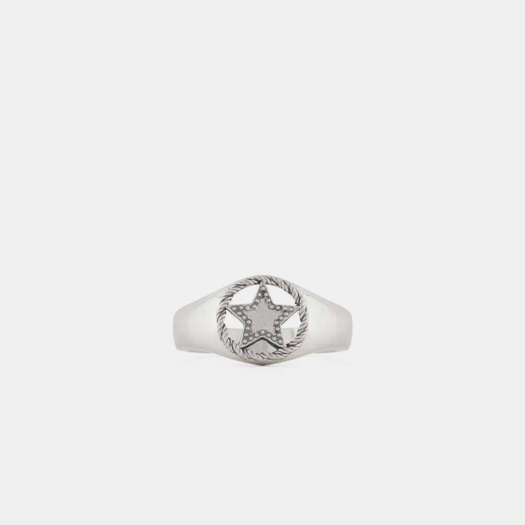 Silver Sheriff Ring