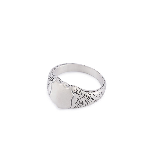 Silver Shield Ring