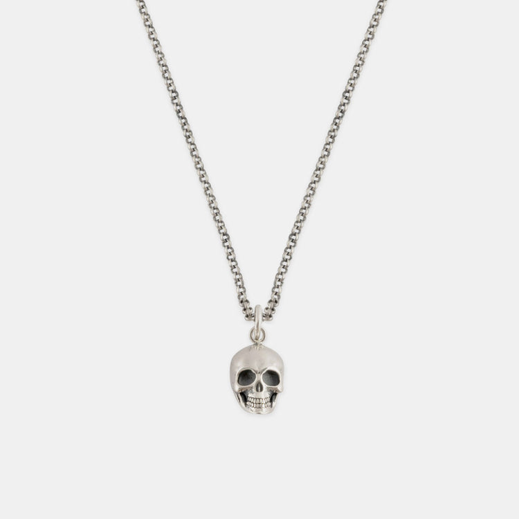 Silver Skull Necklace