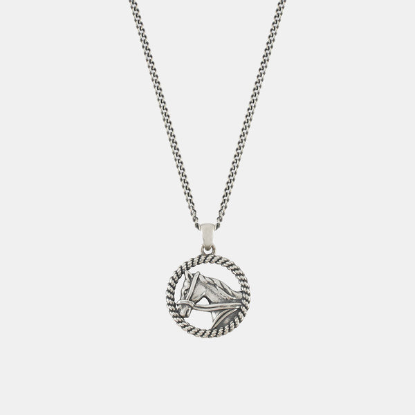 Silver Stallion Necklace