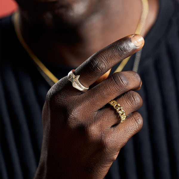 Silver Star Ring - Serge DeNimes