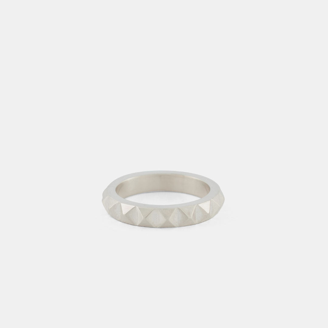 Silver Stud Ring