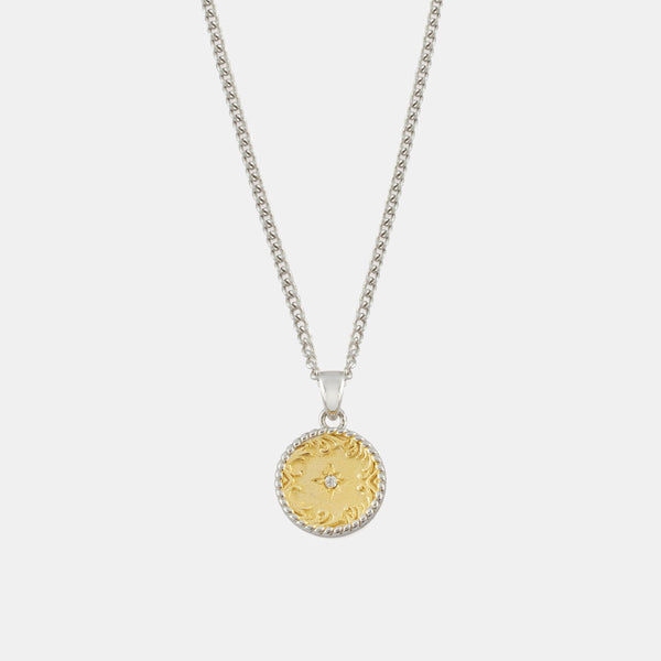 Silver Sundown Necklace