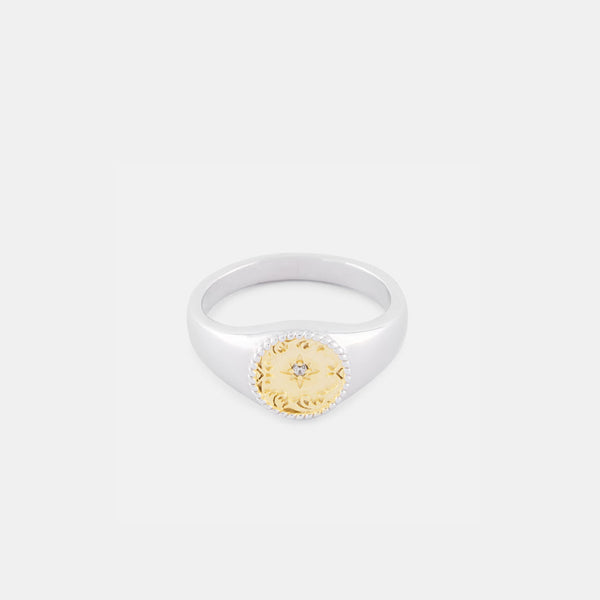 Silver Sundown Ring