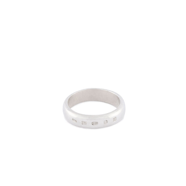 Silver Traditional Hallmark Ring