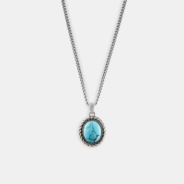Silver Turquoise Necklace