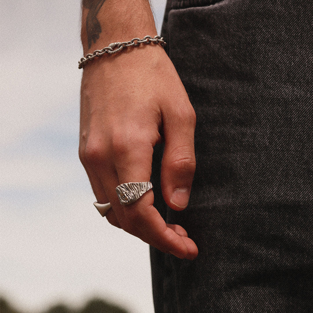 Silver Veil Ring - Serge DeNimes