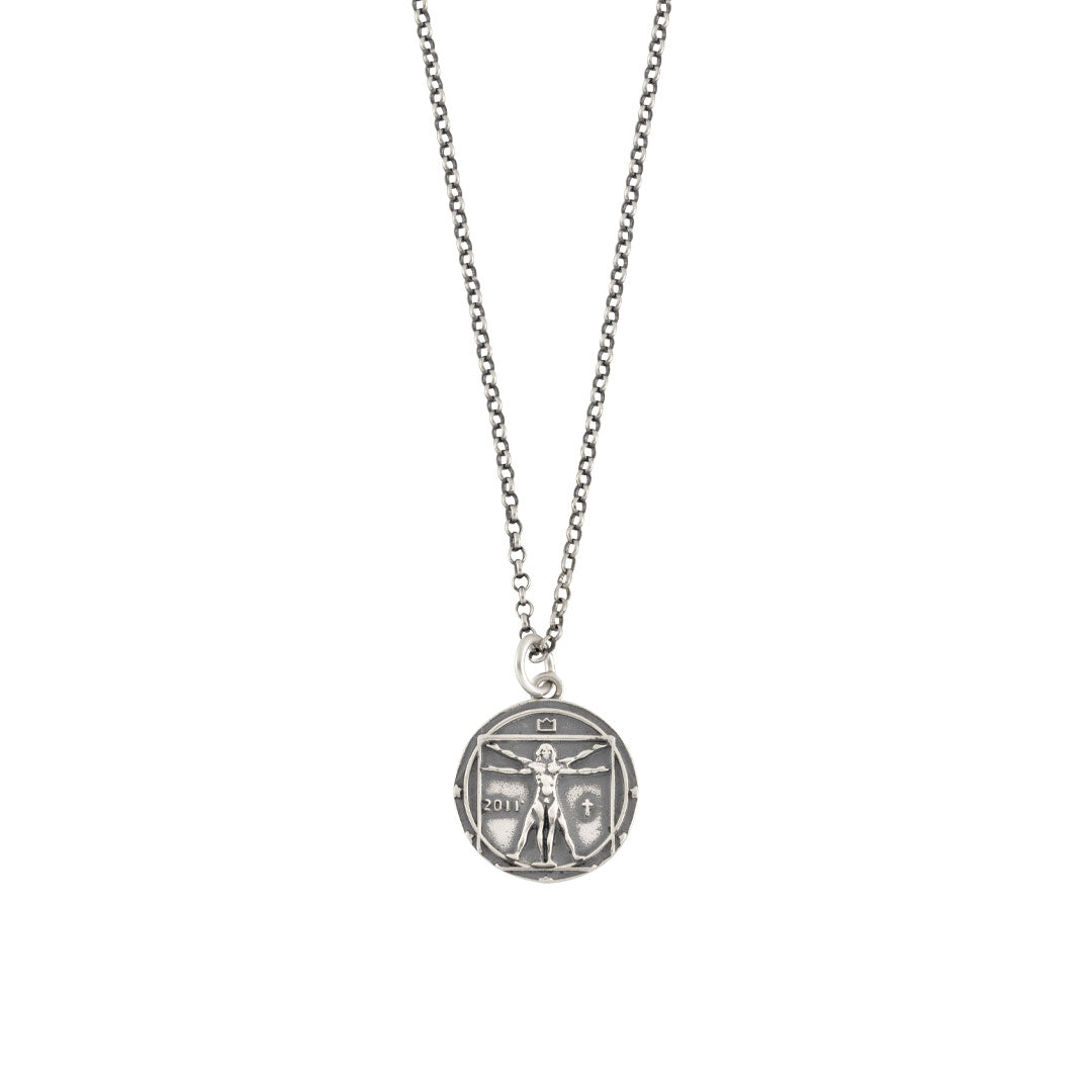 Silver Vitruvian Necklace