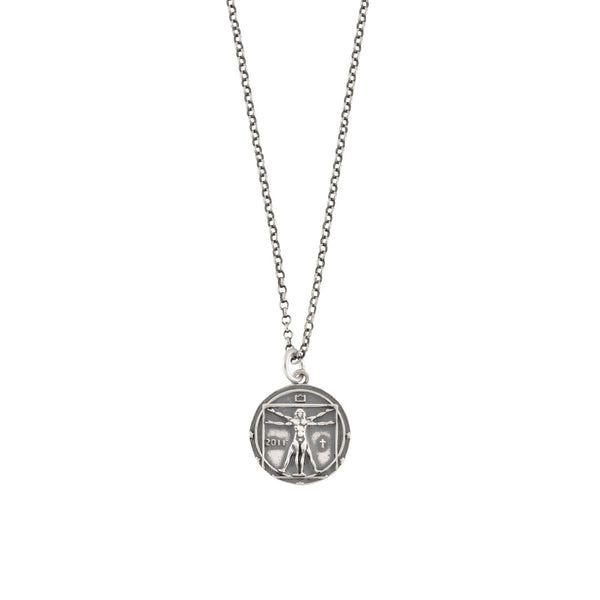 Silver Vitruvian Necklace