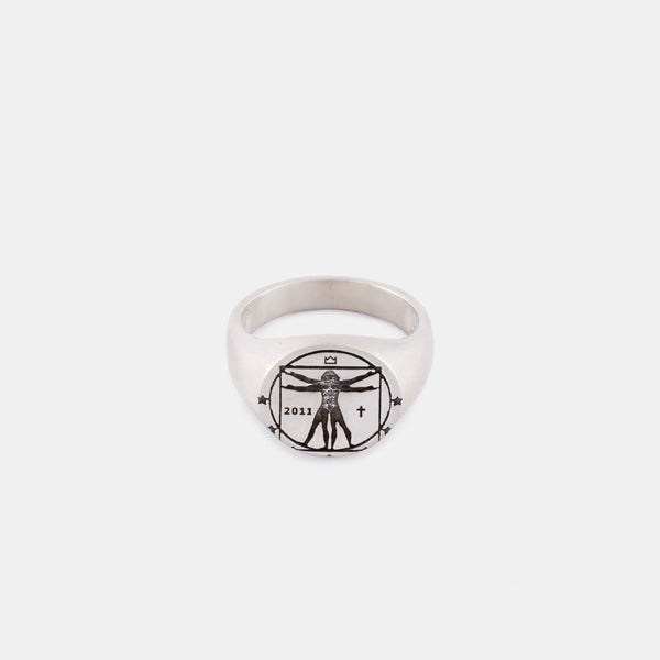 Silver Vitruvian Ring