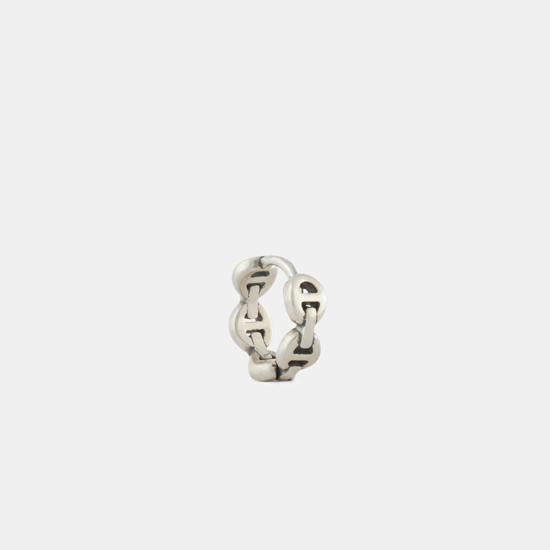 Silver Wanted Earring