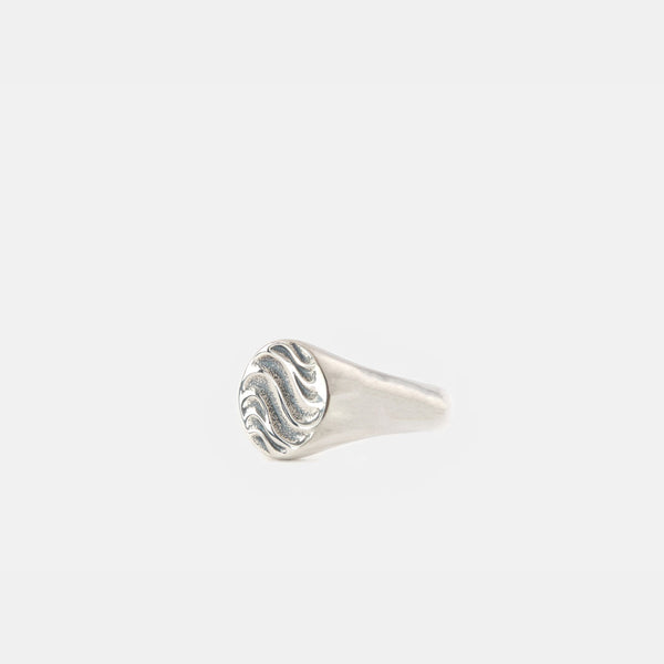 Silver Wave Ring