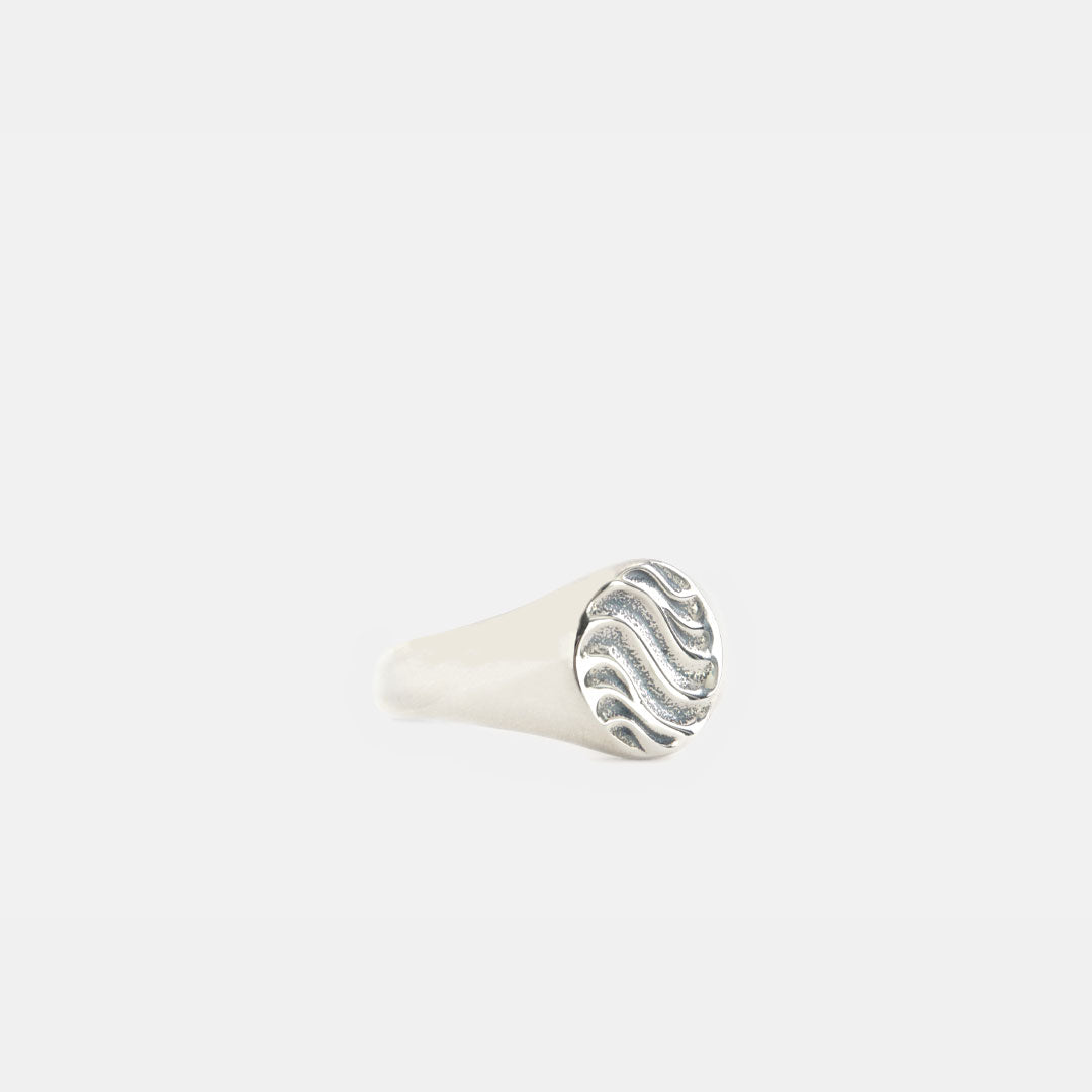 Silver Wave Ring