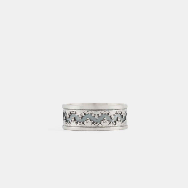Silver Western Ring
