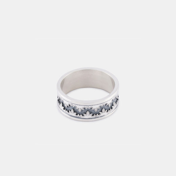 Silver Western Ring