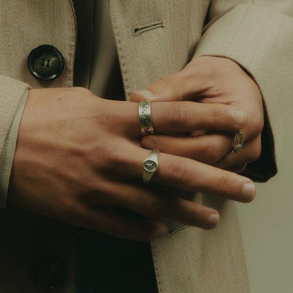 Silver Western Ring - Serge DeNimes