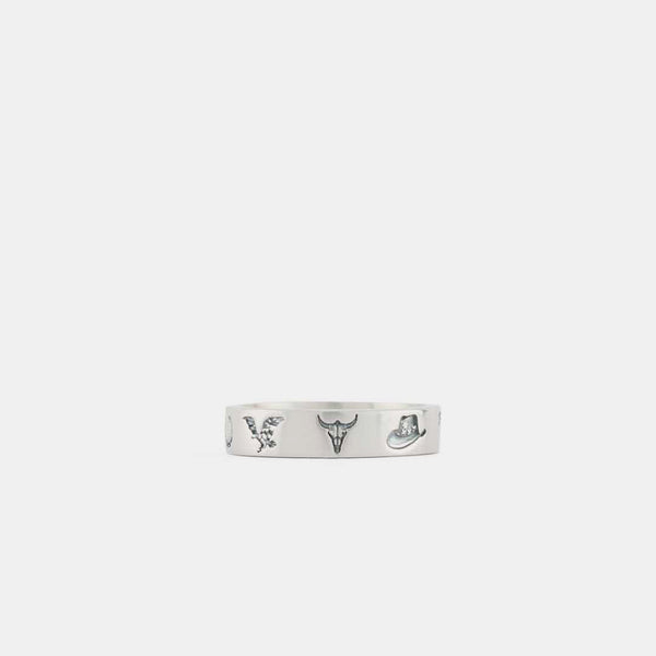 Silver Wild West Ring
