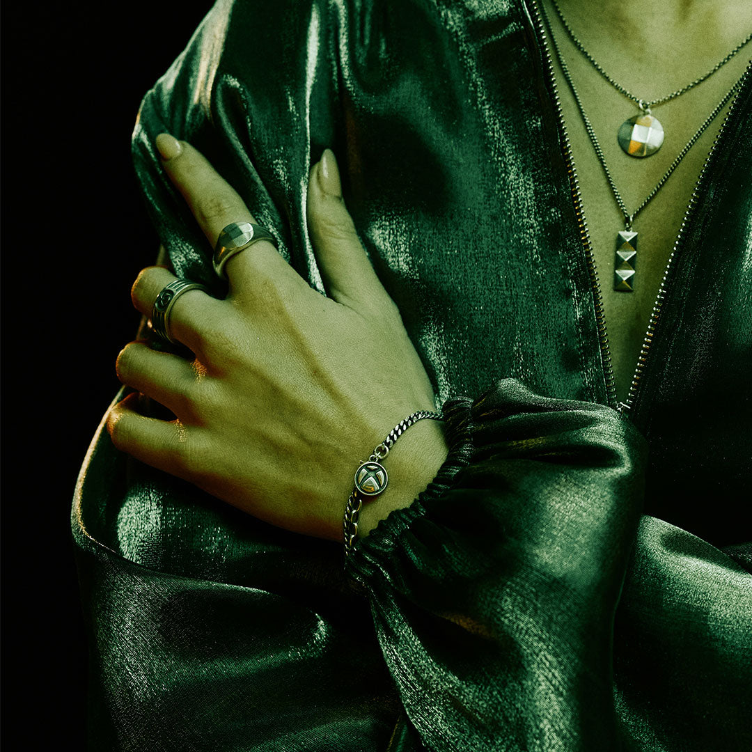 Silver Xbox Bracelet Serge DeNimes