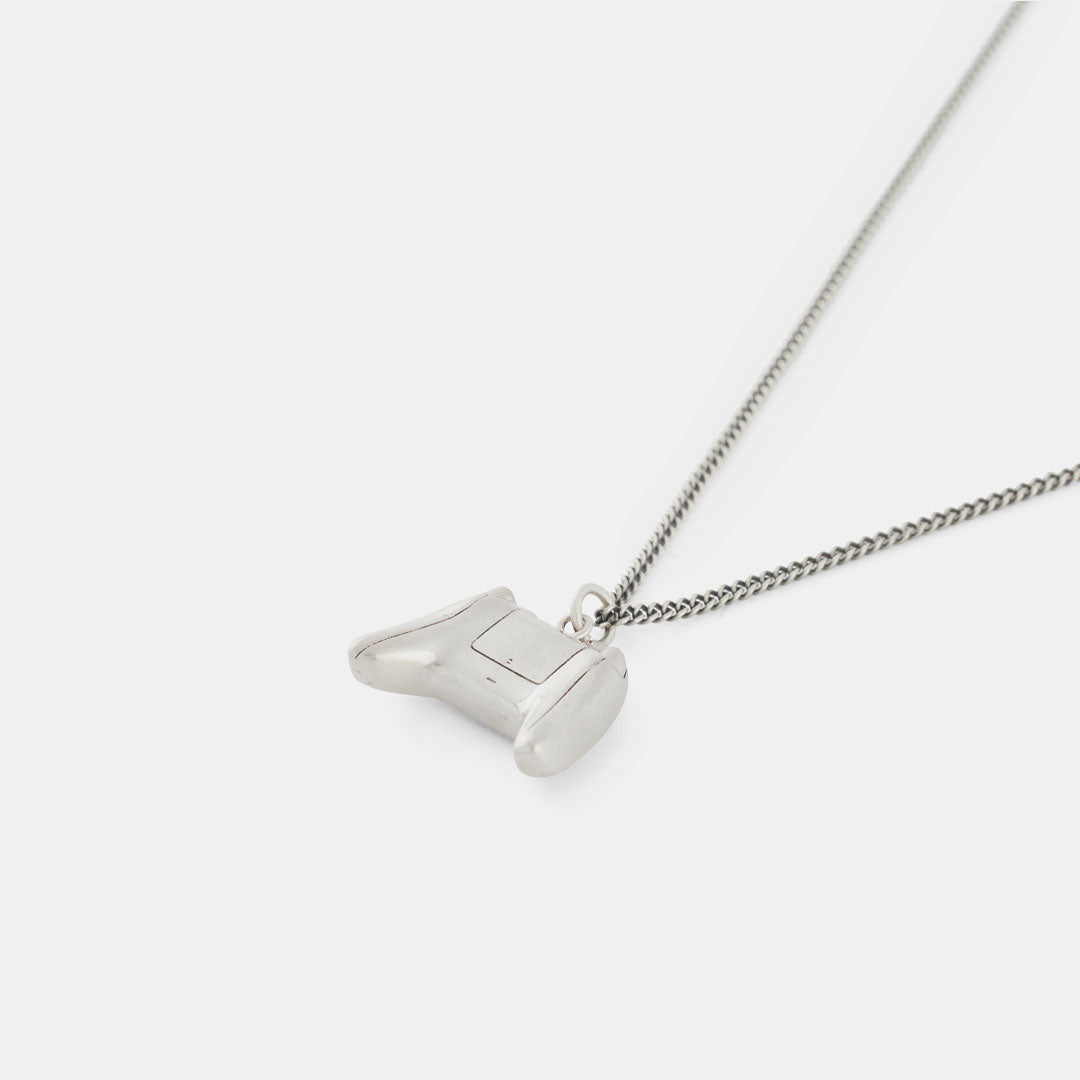 Silver Xbox Controller Necklace