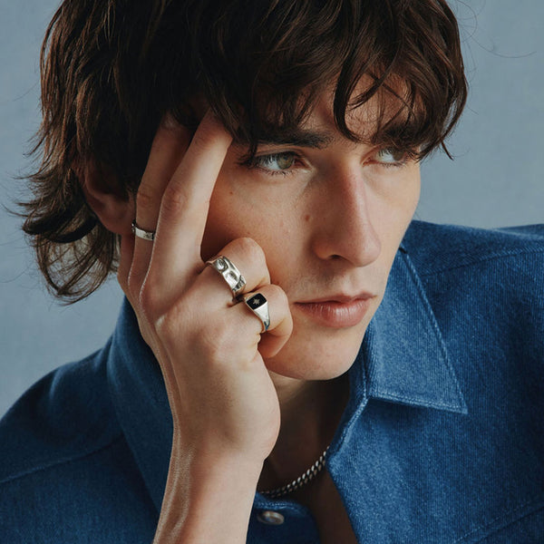 Silver Zeus Ring - Serge DeNimes