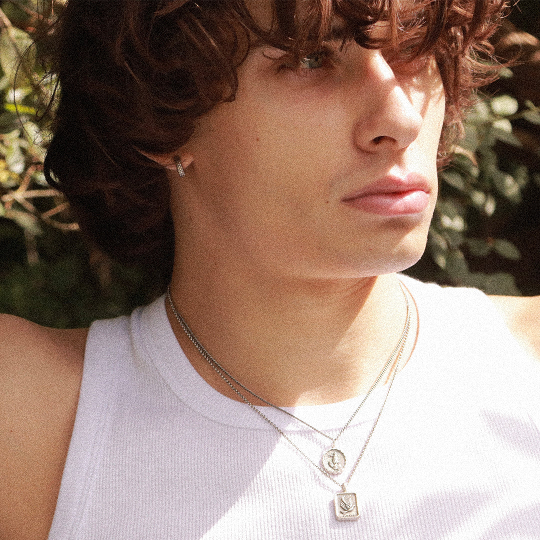 Silver Reptile Earring - Serge DeNimes