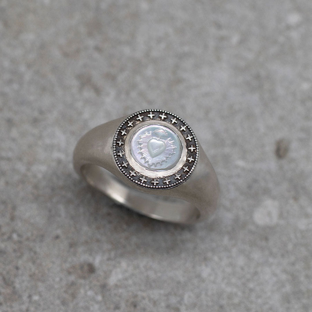 Silver Ambrose Ring - Serge DeNimes