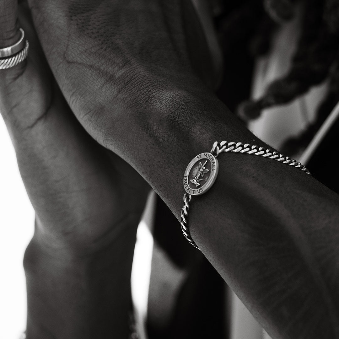 Silver Archangel Bracelet