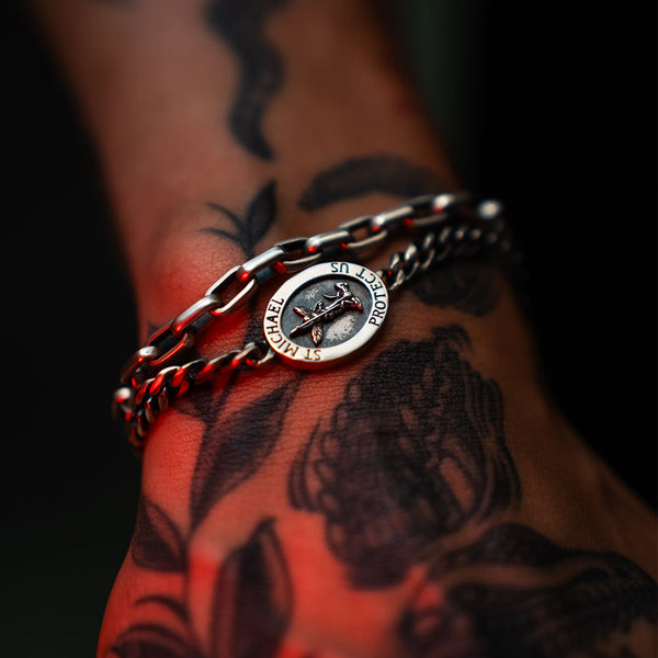 Silver Reaction Bracelet