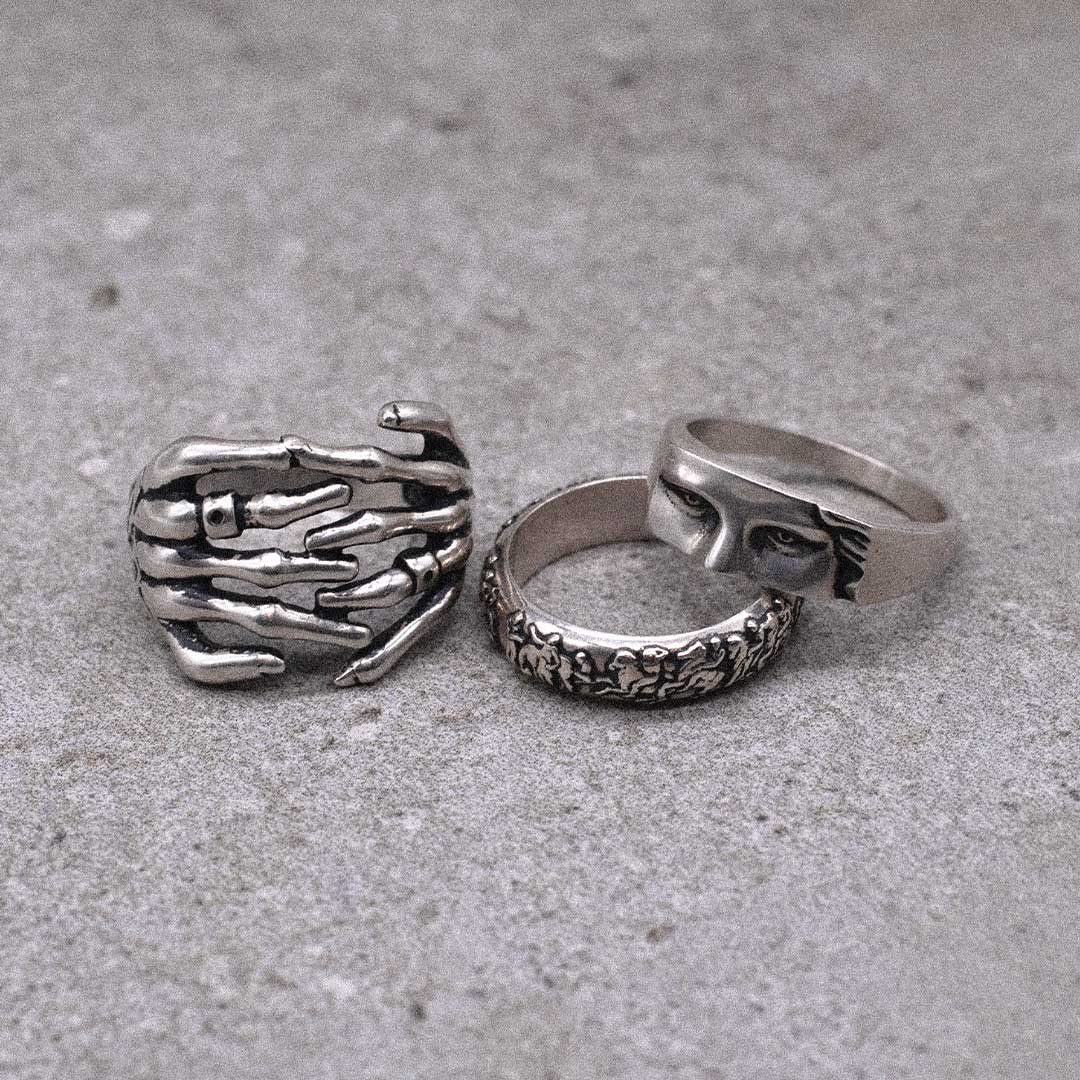 Silver Zeus Ring