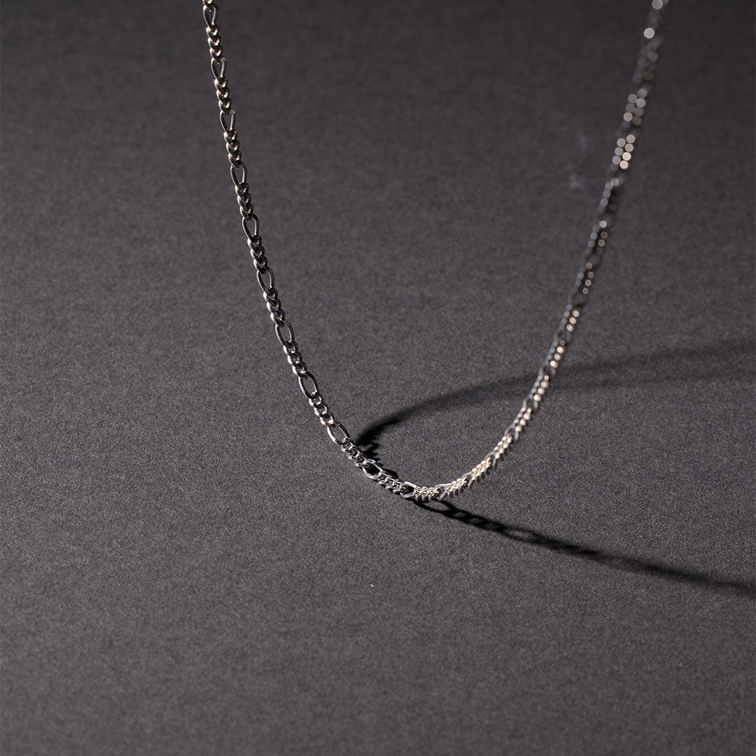 Silver Figaro Chain - Serge DeNimes
