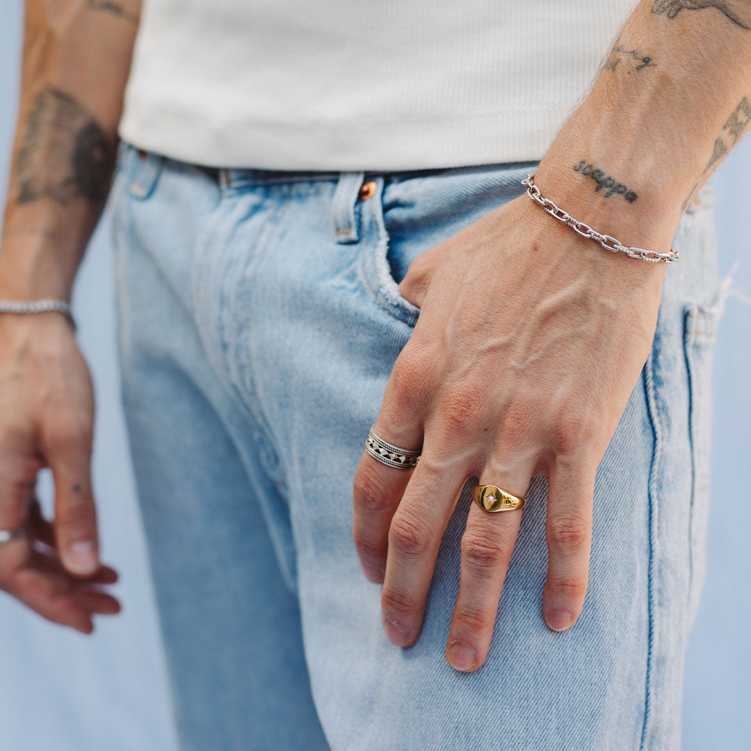 Gold Royal Envy Ring - Serge DeNimes