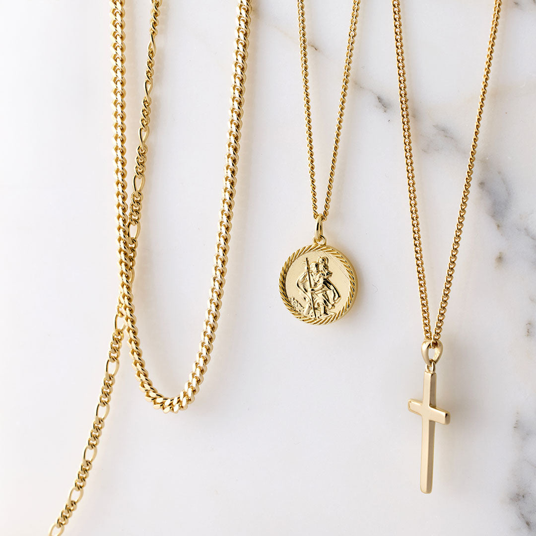 Gold Cross Necklace
