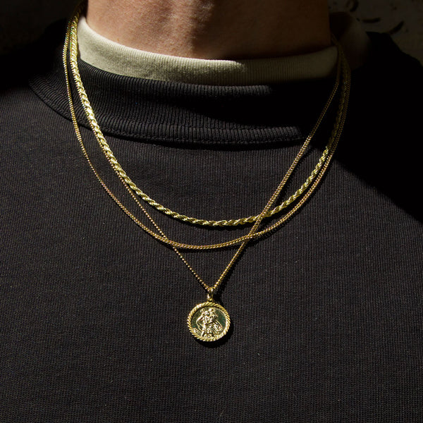 Gold 1.5mm Curb Chain