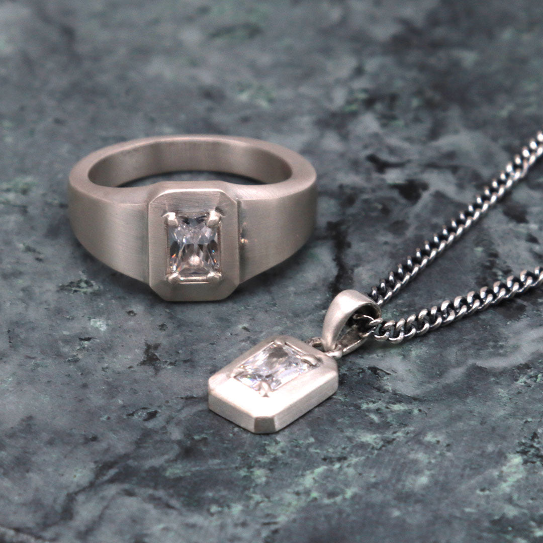 Silver Halcyon Necklace - Serge DeNimes