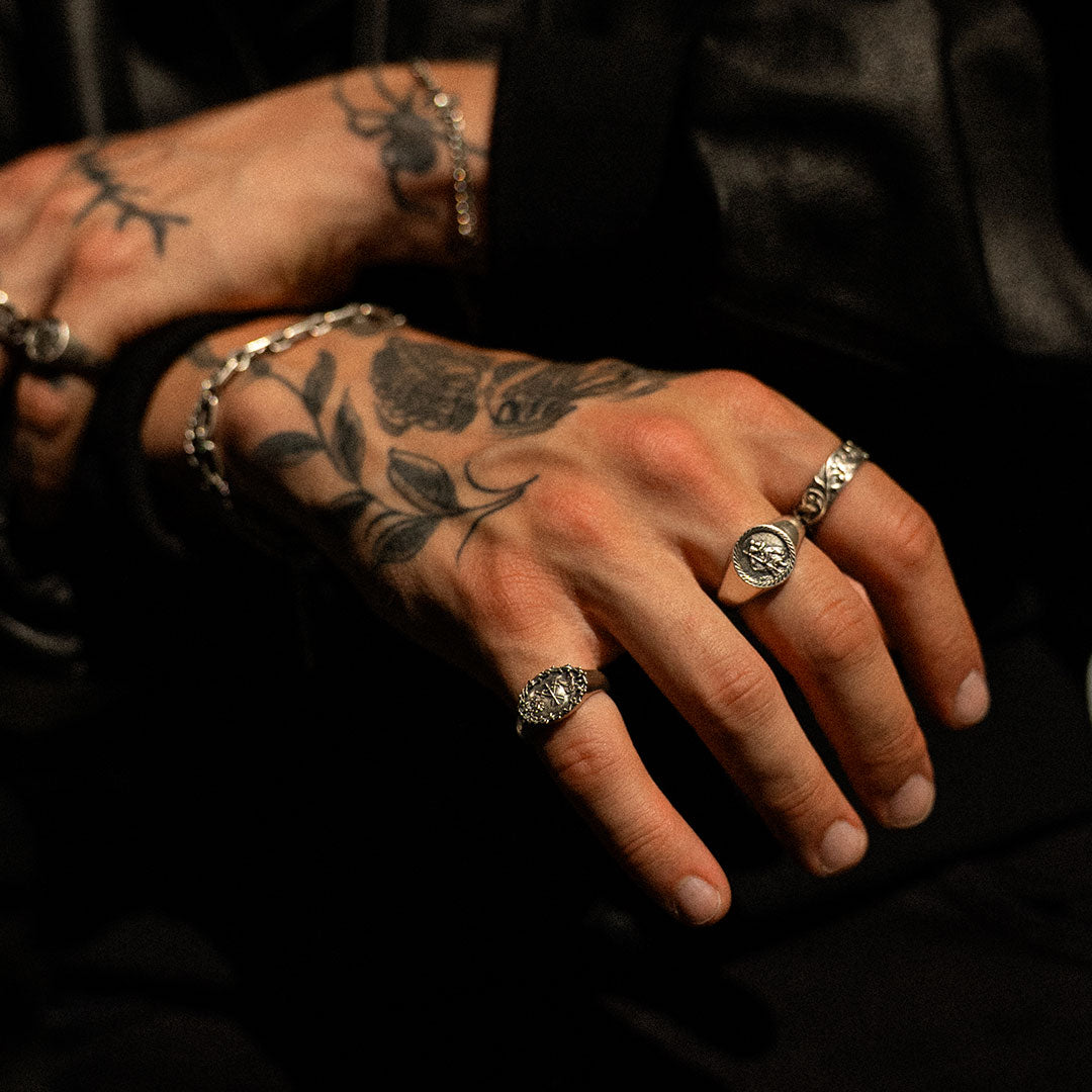 Silver Holy Ring - Serge DeNimes