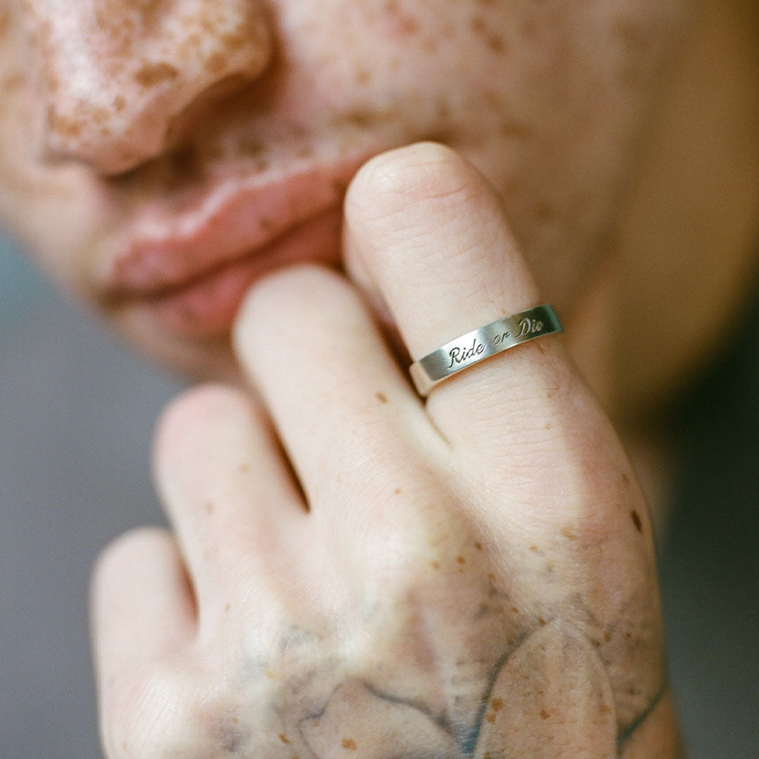 Silver Loyalty Ring