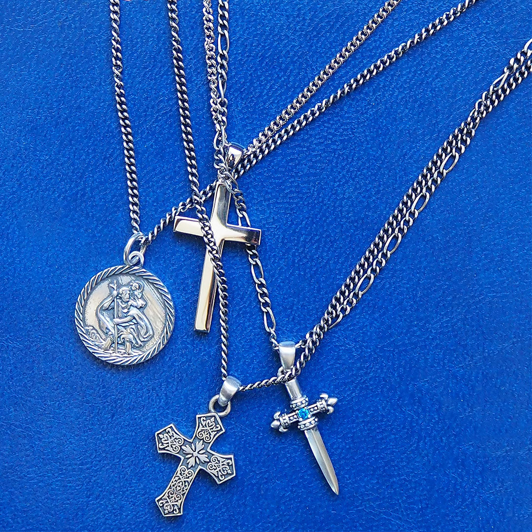 Silver Estoc Necklace - Serge DeNimes