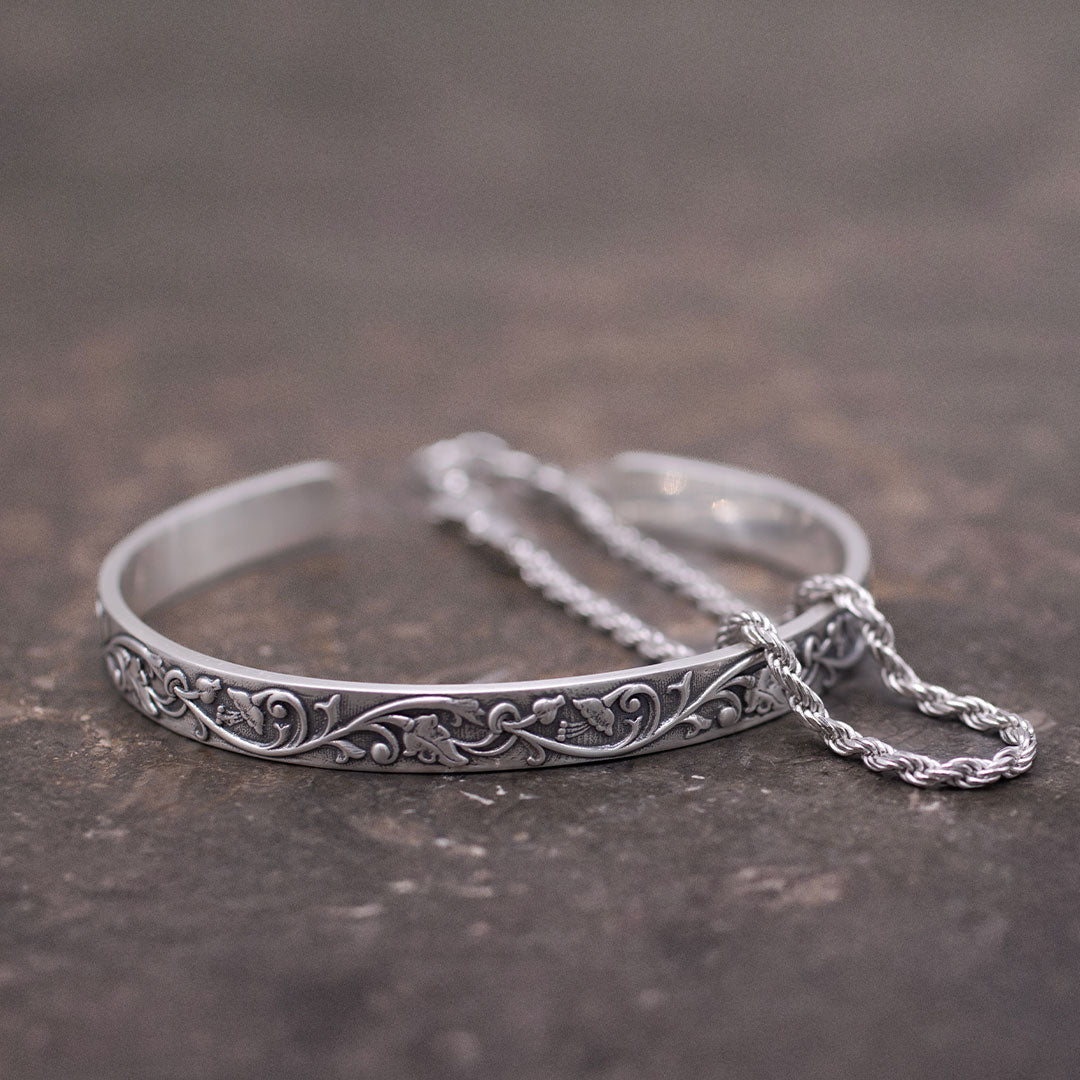Silver Pergola Cuff - Serge DeNimes