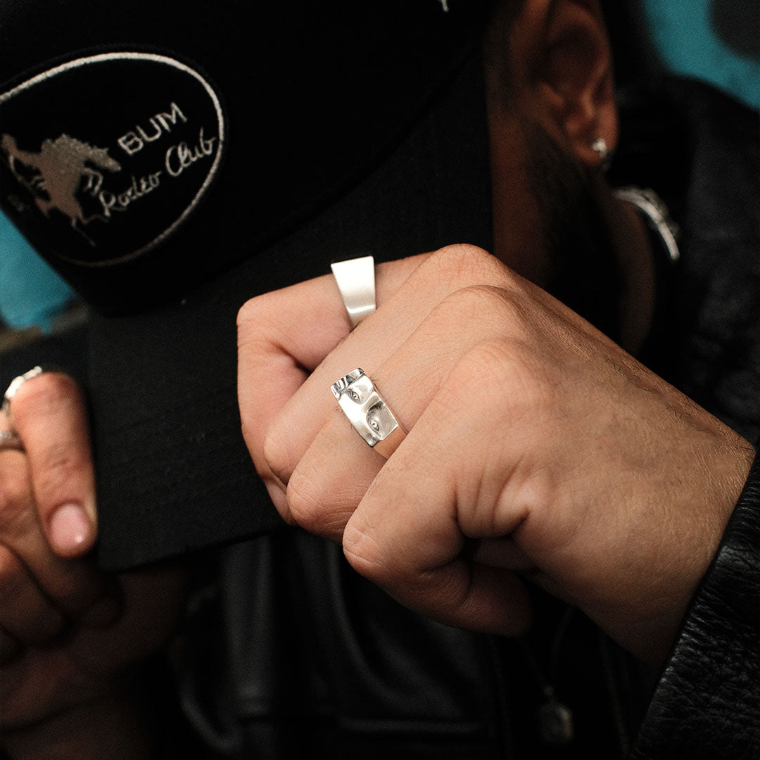 Silver Zeus Ring