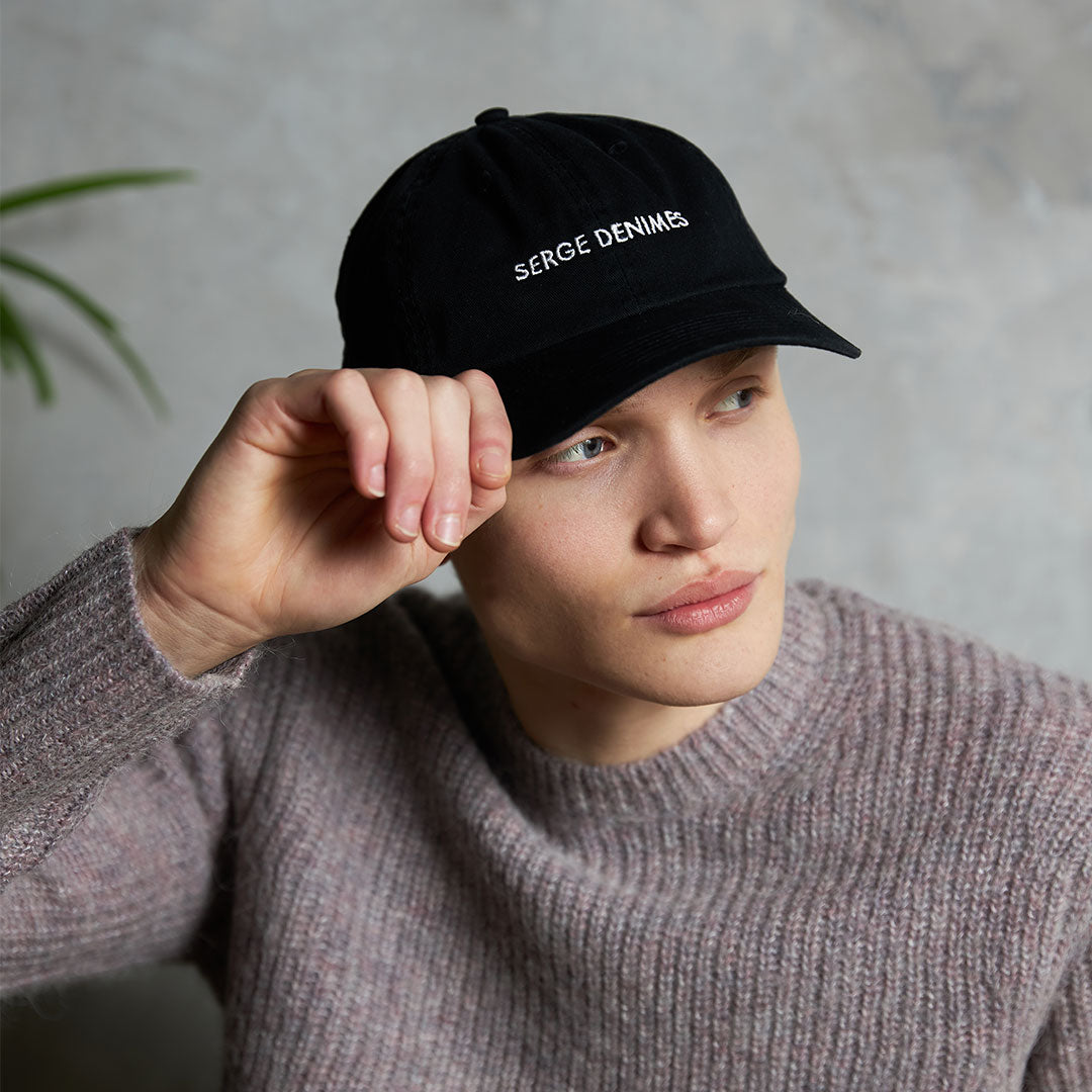 Black Essential Dad Cap