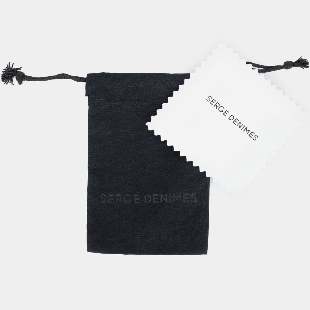 Silver Minimal Hallmark Necklace - Serge DeNimes