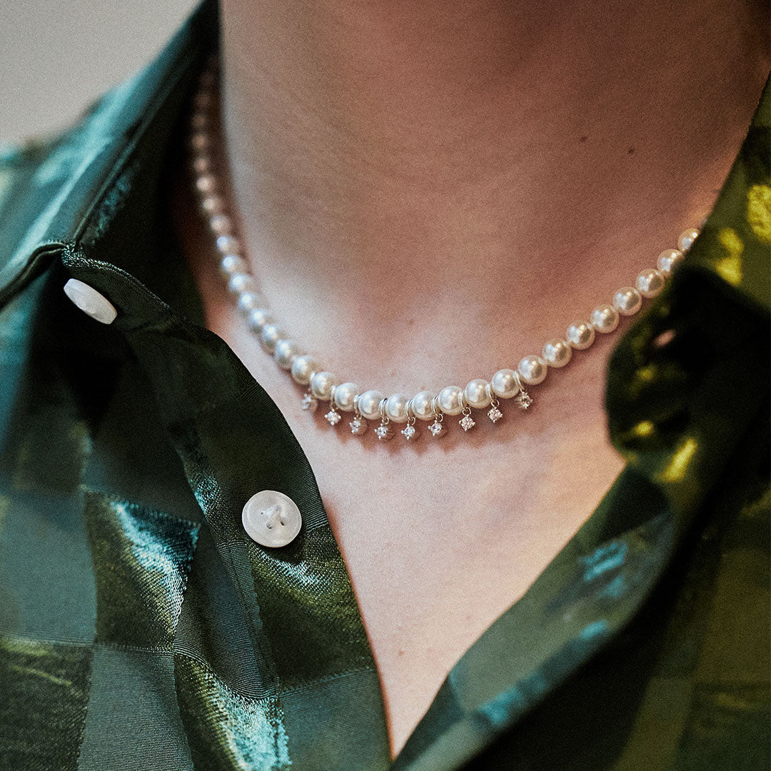 Glacier Pearl Necklace - Serge DeNimes
