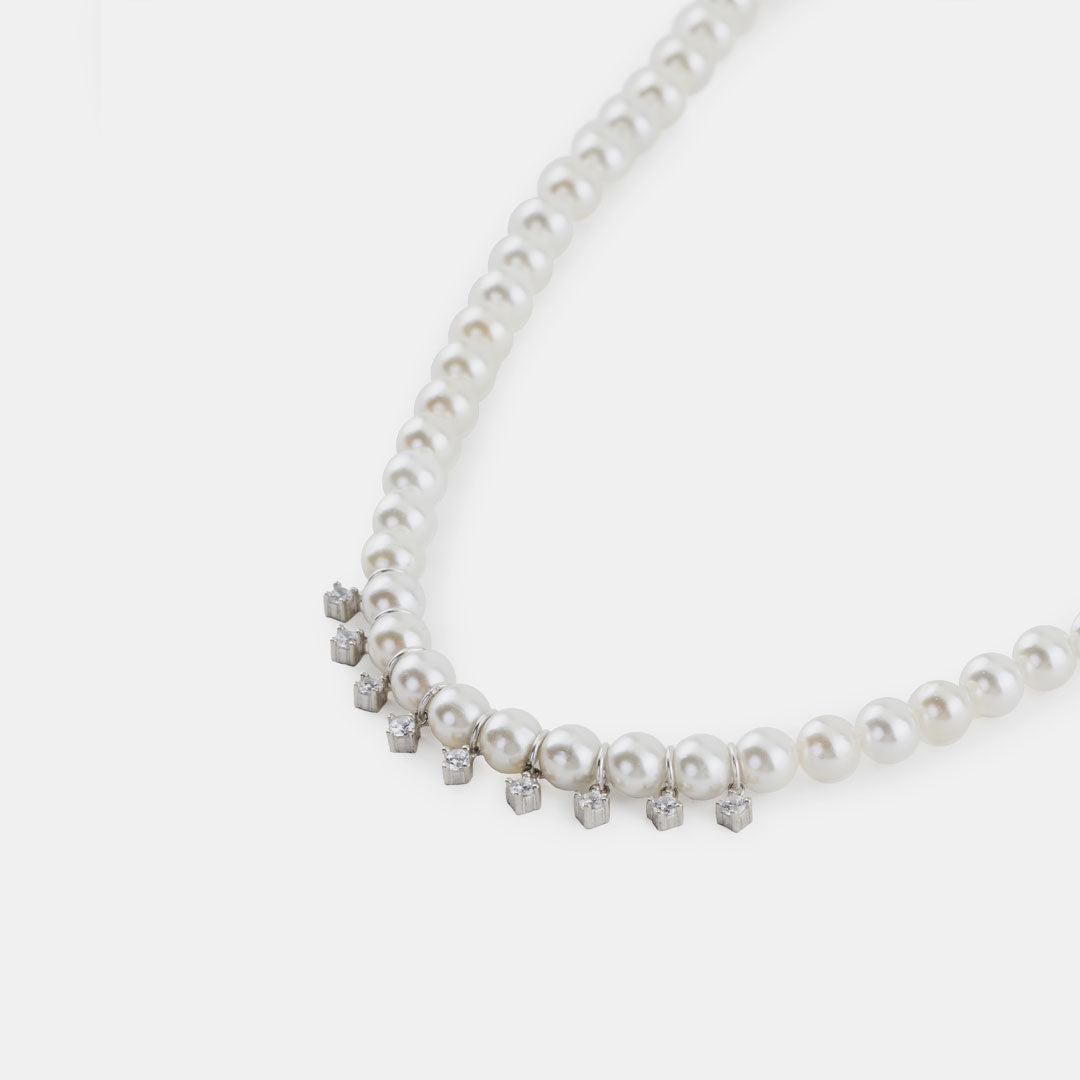 Glacier Pearl Necklace - Serge DeNimes