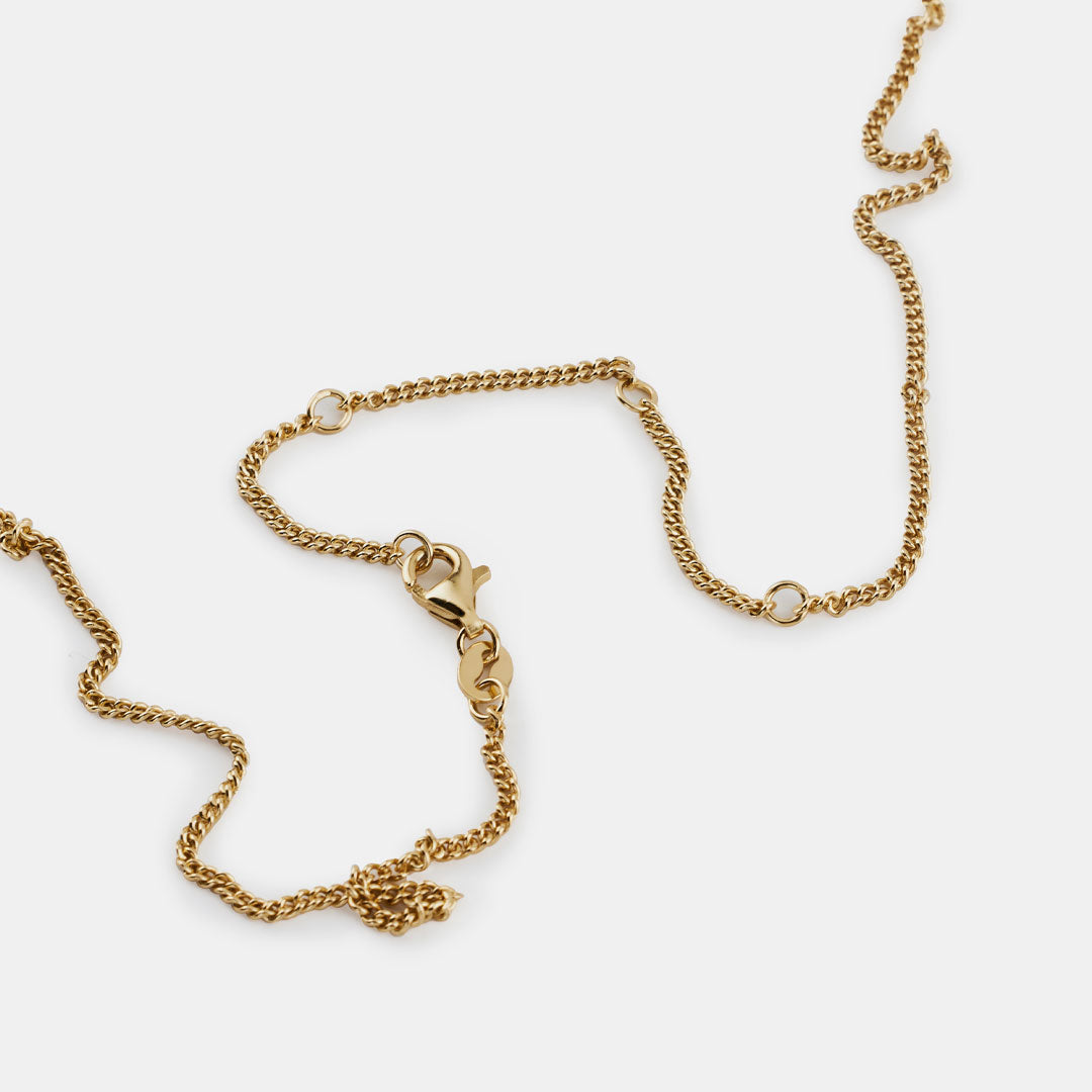 Gold Plated Silver Adjustable Chain - Serge DeNimes