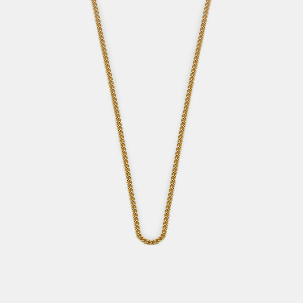 Gold Plated Silver Non Adjustable Chain - Serge DeNimes