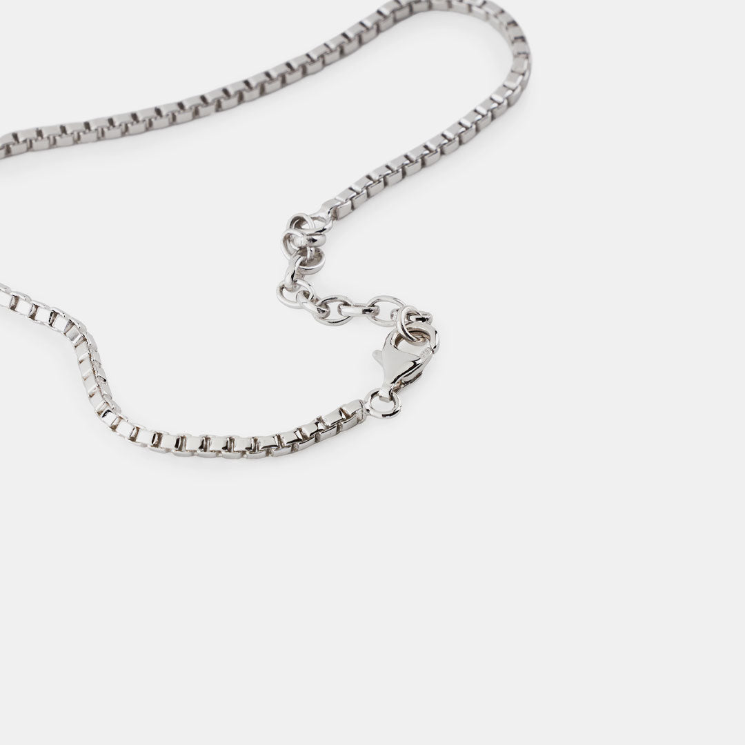 Silver Box Chain Bracelet